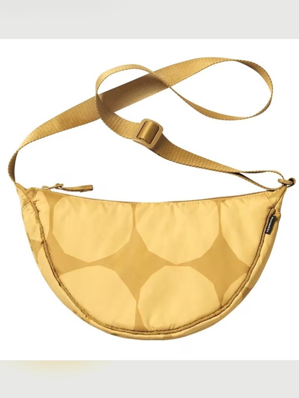 Uniqlo x Marimekko Kivet Print Crescent Cross-Body Bag, Rare Collab Piece!